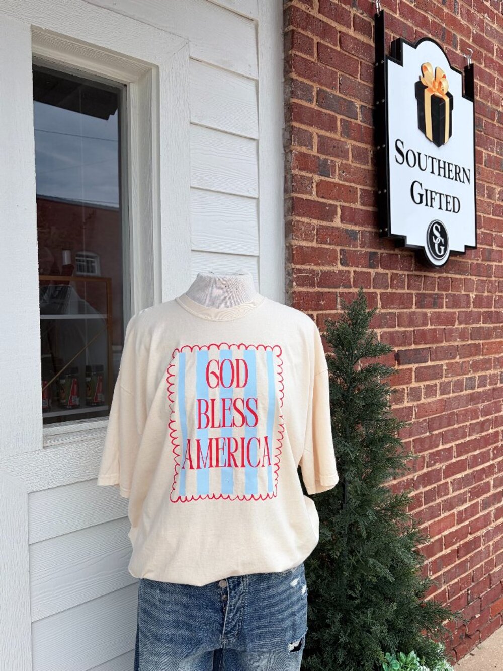 God Bless America Graphic T-shirt